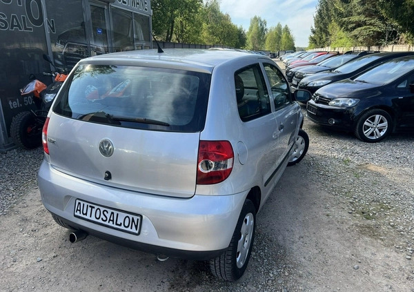 Volkswagen Fox cena 7700 przebieg: 138000, rok produkcji 2008 z Płońsk małe 154
